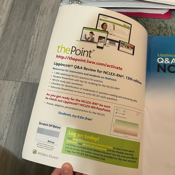 Lippincott Q&A Review for NCLEX-RN
13th Edition
ISBN-13: 978-1975104665 - Picture 2 of 2